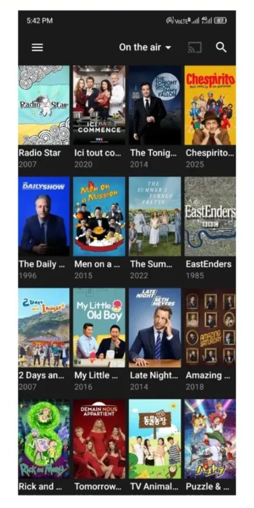 TeaTV movie category placeholder